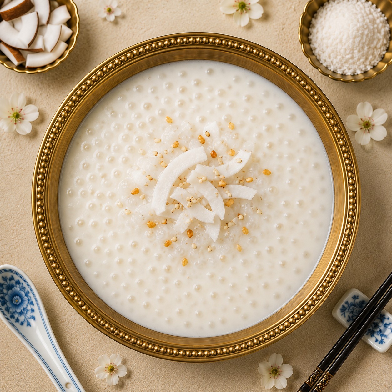 Coconut Milk Pudding